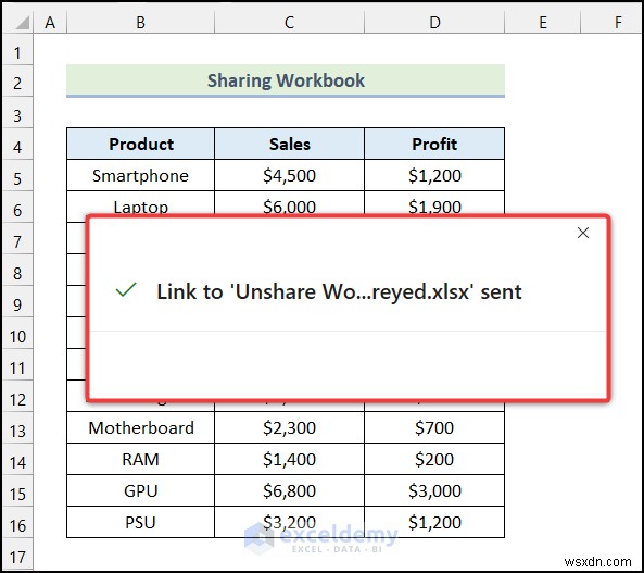 แก้ไขตัวเลือกสมุดงานเลิกแชร์สีเทาใน Excel - วิธีแก้ปัญหาที่ง่ายและรวดเร็ว 