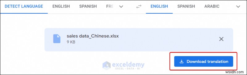 แปลไฟล์ Excel เป็นภาษาอังกฤษ:สองวิธีง่ายๆ