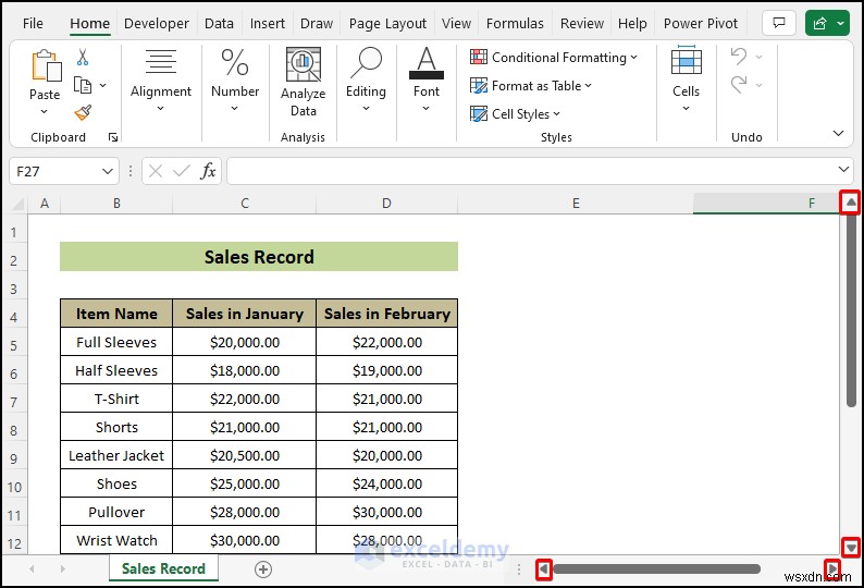 Excel เลื่อนหลายแถวเกินไปใช่ไหม 2 การแก้ไขที่ได้รับการพิสูจน์แล้ว 