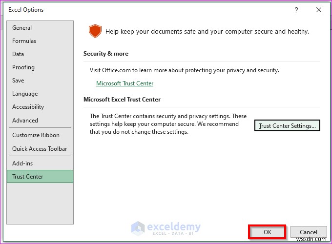 วิธีเปิดใช้งานแมโครที่ปิดใช้งานใน Excel – คำแนะนำทีละขั้นตอน