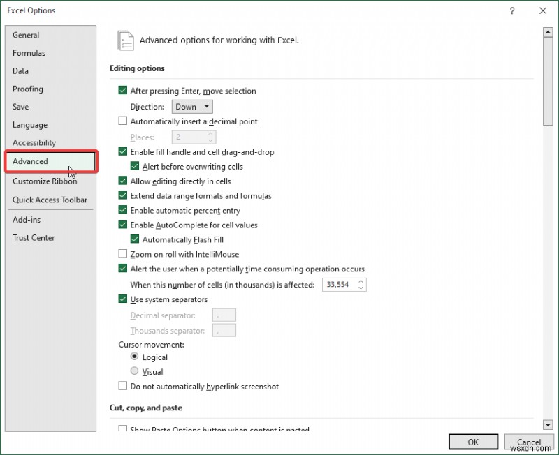 แก้ไข:ตัวเลือกการเติมอัตโนมัติหายไปใน Excel – คำแนะนำทีละขั้นตอนอย่างรวดเร็ว