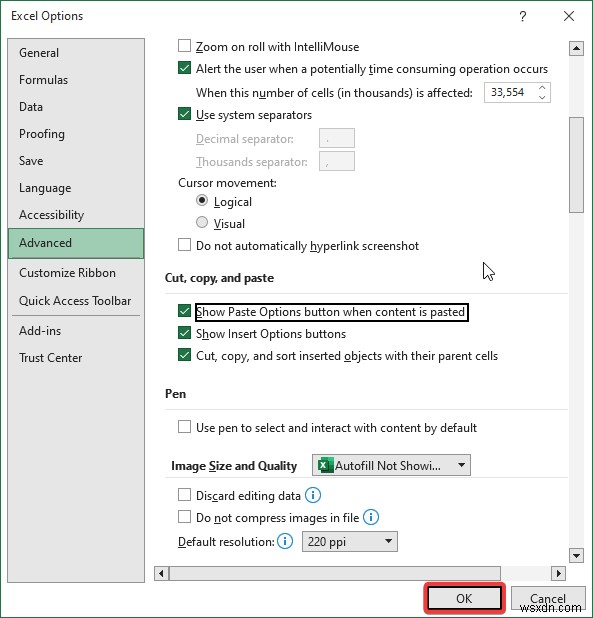 แก้ไข:ตัวเลือกการเติมอัตโนมัติหายไปใน Excel – คำแนะนำทีละขั้นตอนอย่างรวดเร็ว