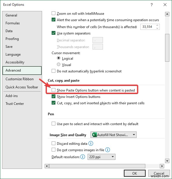 แก้ไข:ตัวเลือกการเติมอัตโนมัติหายไปใน Excel – คำแนะนำทีละขั้นตอนอย่างรวดเร็ว