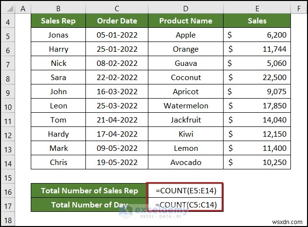 ฟังก์ชัน Excel COUNT ไม่ทำงานใช่ไหม 4 สาเหตุทั่วไปและการแก้ไขที่ง่ายดาย 