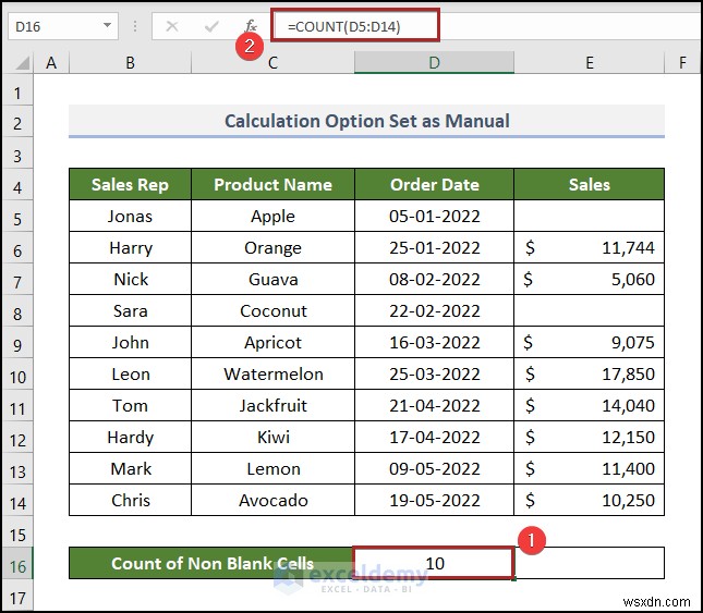 ฟังก์ชัน Excel COUNT ไม่ทำงานใช่ไหม 4 สาเหตุทั่วไปและการแก้ไขที่ง่ายดาย 