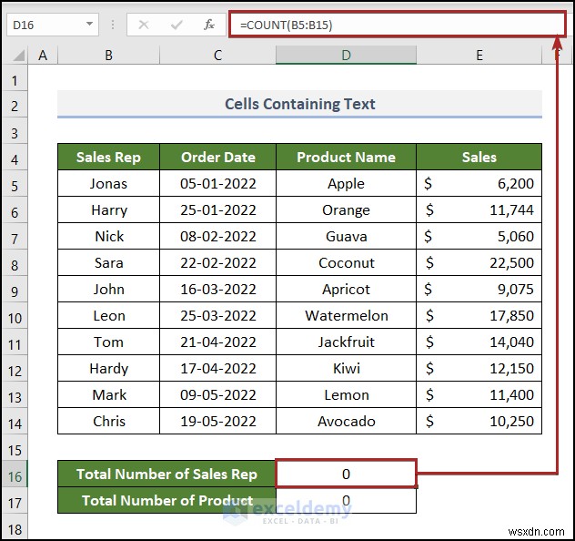 ฟังก์ชัน Excel COUNT ไม่ทำงานใช่ไหม 4 สาเหตุทั่วไปและการแก้ไขที่ง่ายดาย 