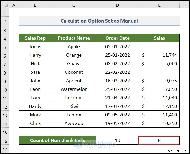 ฟังก์ชัน Excel COUNT ไม่ทำงานใช่ไหม 4 สาเหตุทั่วไปและการแก้ไขที่ง่ายดาย 