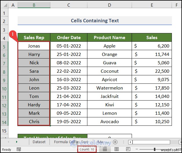 ฟังก์ชัน Excel COUNT ไม่ทำงานใช่ไหม 4 สาเหตุทั่วไปและการแก้ไขที่ง่ายดาย 
