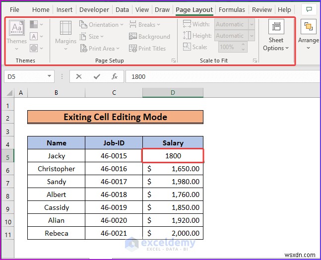 แท็บเค้าโครงหน้า Excel เป็นสีเทาใช่ไหม อธิบายการแก้ไขด่วน 4 รายการ 