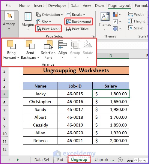 แท็บเค้าโครงหน้า Excel เป็นสีเทาใช่ไหม อธิบายการแก้ไขด่วน 4 รายการ 