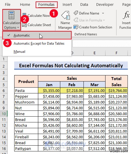 แก้ไขปัญหาการคำนวณสูตร Excel ใหม่:6 วิธีแก้ปัญหาที่ได้รับการพิสูจน์แล้ว