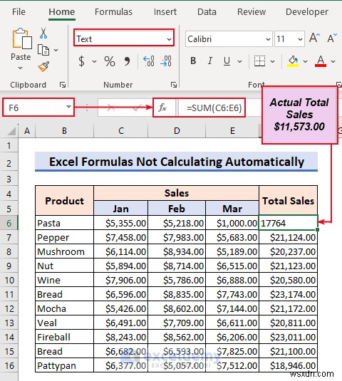 แก้ไขปัญหาการคำนวณสูตร Excel ใหม่:6 วิธีแก้ปัญหาที่ได้รับการพิสูจน์แล้ว