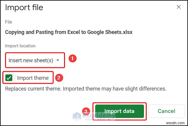 ถ่ายโอนข้อมูล Excel ไปยัง Google ชีตได้อย่างราบรื่น:4 เทคนิคที่ได้รับการพิสูจน์แล้ว 