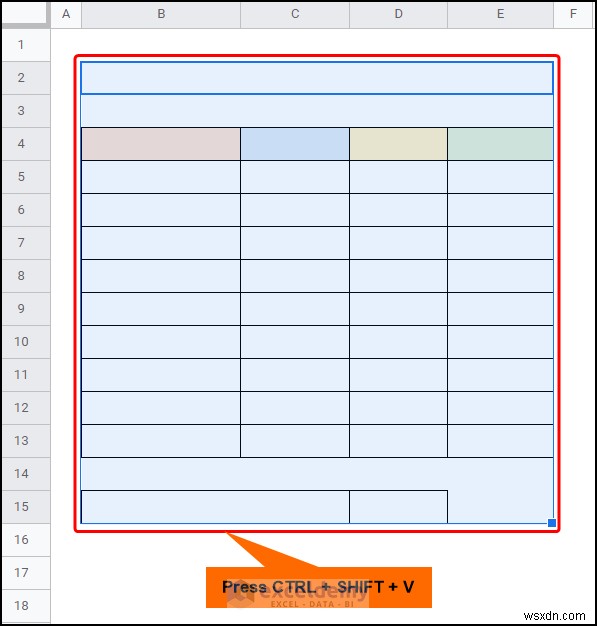 ถ่ายโอนข้อมูล Excel ไปยัง Google ชีตได้อย่างราบรื่น:4 เทคนิคที่ได้รับการพิสูจน์แล้ว 