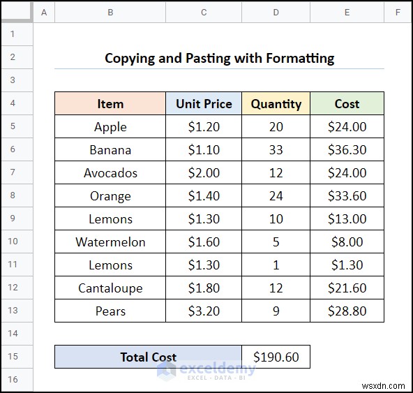 ถ่ายโอนข้อมูล Excel ไปยัง Google ชีตได้อย่างราบรื่น:4 เทคนิคที่ได้รับการพิสูจน์แล้ว 