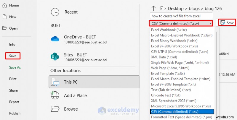 ส่งออกผู้ติดต่อ Excel ไปยัง vCard ได้อย่างง่ายดาย:2 วิธีการที่ได้รับการพิสูจน์แล้ว 