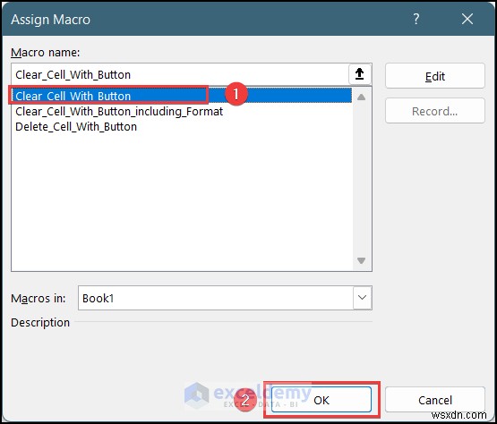 ล้างเซลล์ Excel ได้อย่างง่ายดายด้วยปุ่มคลิกเดียว:4 ขั้นตอนง่ายๆ 
