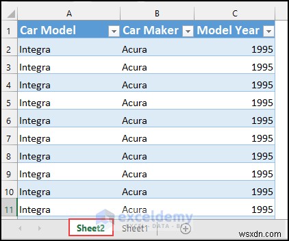 ย่อไฟล์ Excel อย่างรวดเร็วด้วย Pivot Tables 