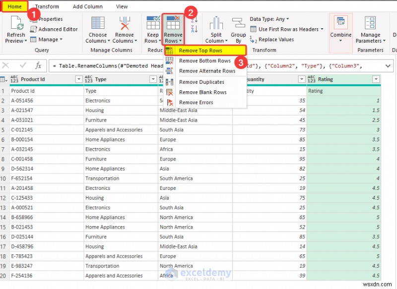 การจัดการส่วนหัวคอลัมน์แบบไดนามิกใน Power Query:คู่มือปฏิบัติ 