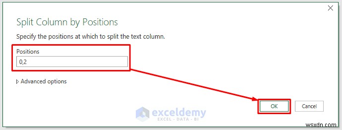 แยกคอลัมน์ Excel ด้วย Power Query:5 วิธีที่ได้รับการพิสูจน์แล้วและง่ายดาย