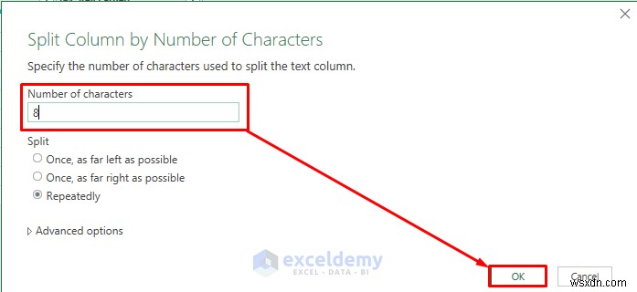 แยกคอลัมน์ Excel ด้วย Power Query:5 วิธีที่ได้รับการพิสูจน์แล้วและง่ายดาย