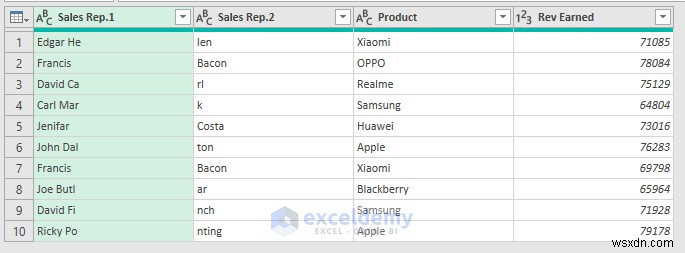 แยกคอลัมน์ Excel ด้วย Power Query:5 วิธีที่ได้รับการพิสูจน์แล้วและง่ายดาย