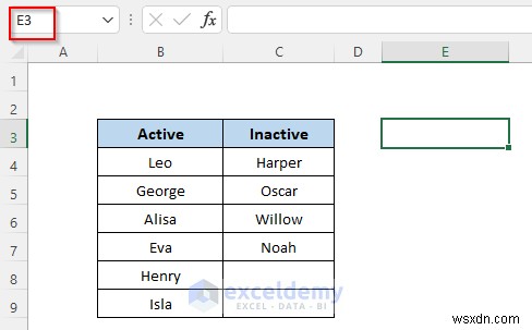 บทช่วยสอน Excel:ซ่อนหรือเปิดเผยคอลัมน์ด้วยรายการดรอปดาวน์