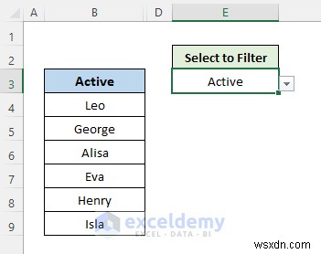 บทช่วยสอน Excel:ซ่อนหรือเปิดเผยคอลัมน์ด้วยรายการดรอปดาวน์