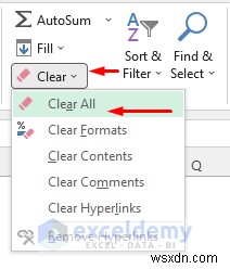 ลบตาราง Excel อย่างรวดเร็ว:6 วิธีง่ายๆ