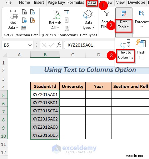 การแยกสตริง Master Excel:8 วิธีการพิสูจน์แล้ว 