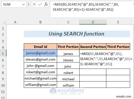 การแยกสตริง Master Excel:8 วิธีการพิสูจน์แล้ว 