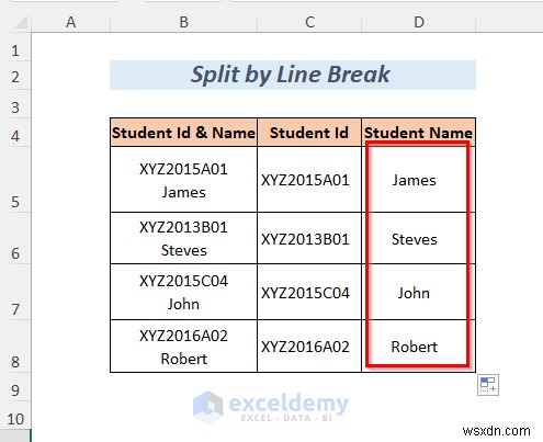 การแยกสตริง Master Excel:8 วิธีการพิสูจน์แล้ว 