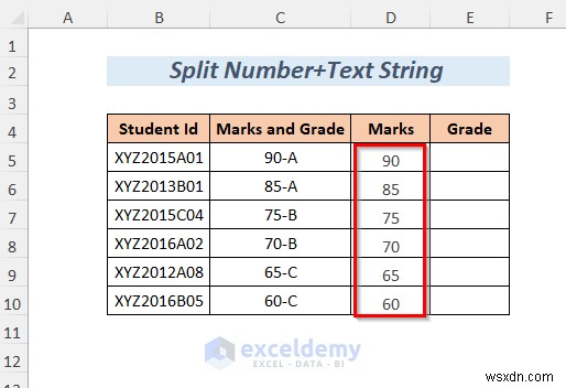 การแยกสตริง Master Excel:8 วิธีการพิสูจน์แล้ว 