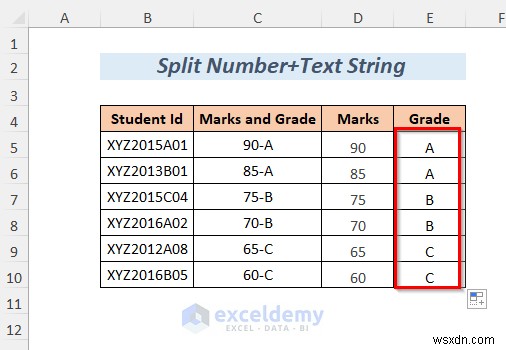 การแยกสตริง Master Excel:8 วิธีการพิสูจน์แล้ว 
