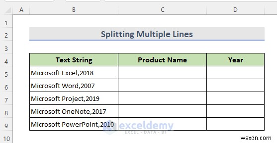 Master Excel:แบ่งคอลัมน์เดียวออกเป็นหลายคอลัมน์ได้อย่างง่ายดาย 