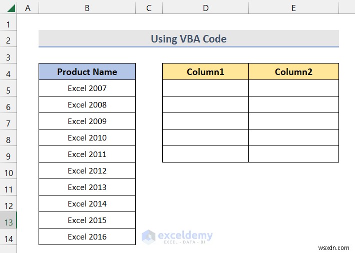 Master Excel:แบ่งคอลัมน์เดียวออกเป็นหลายคอลัมน์ได้อย่างง่ายดาย 