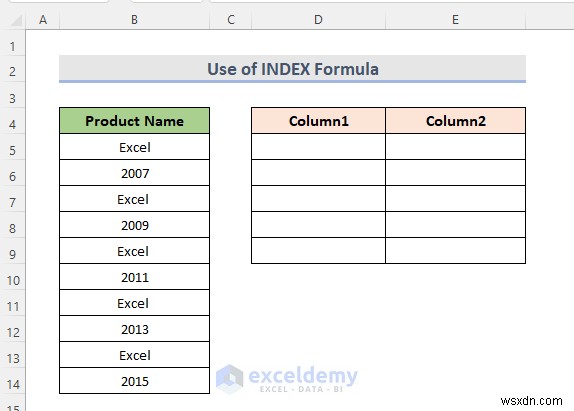 Master Excel:แบ่งคอลัมน์เดียวออกเป็นหลายคอลัมน์ได้อย่างง่ายดาย 