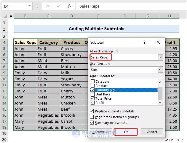ผลรวมย่อยของ Master Excel:7 เทคนิคที่ได้รับการพิสูจน์แล้วสำหรับการสรุปข้อมูลที่แม่นยำ