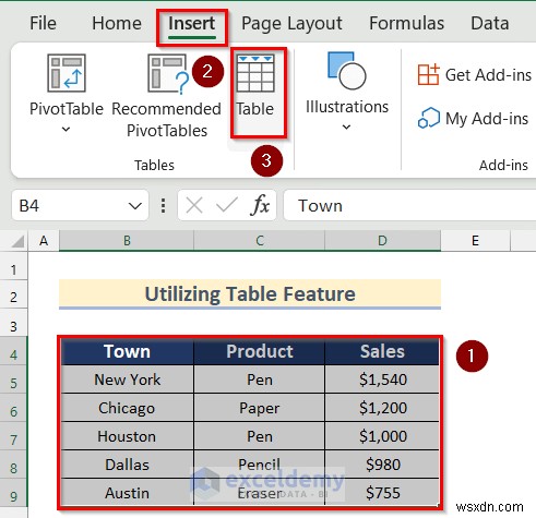 เชี่ยวชาญตาราง Excel ในไม่กี่นาที:2 วิธีง่ายๆ