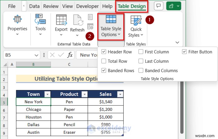 เชี่ยวชาญตาราง Excel ในไม่กี่นาที:2 วิธีง่ายๆ