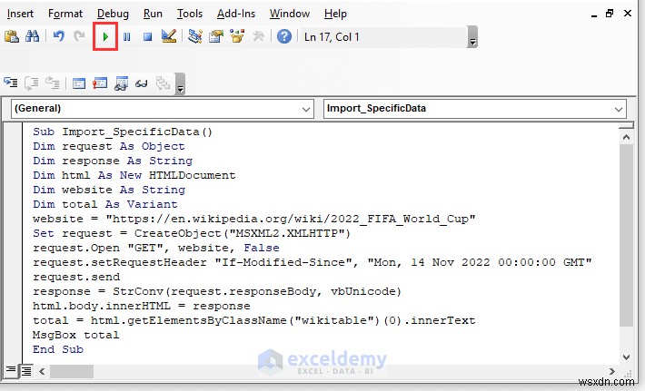 การถ่ายโอนข้อมูลอย่างง่ายดาย:2 วิธี VBA ที่ได้รับการพิสูจน์แล้วในการดึงข้อมูลเว็บไซต์ลงใน Excel