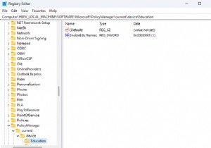 ปลดล็อกธีมการศึกษาของ Windows 11 ที่ซ่อนอยู่:เคล็ดลับการลงทะเบียนง่ายๆ 