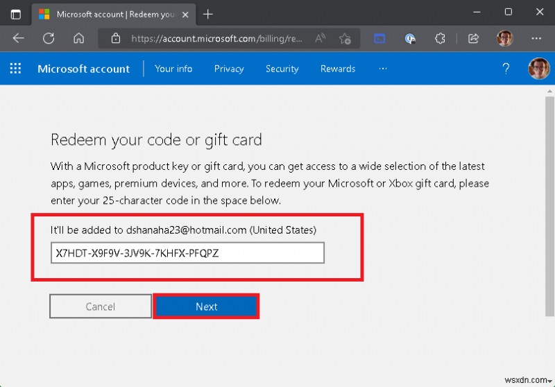 แลกบัตรของขวัญและรหัส Xbox Game Pass Ultimate และ Microsoft 365 – คำแนะนำทีละขั้นตอน