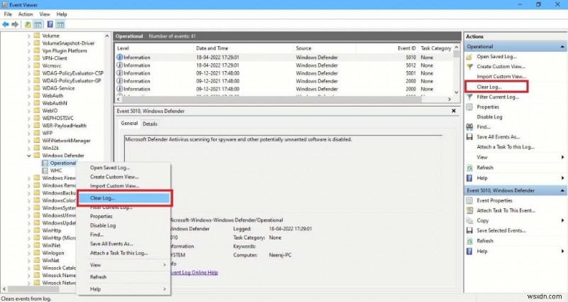 คำแนะนำทีละขั้นตอนในการล้างประวัติการป้องกันของ Microsoft Defender บน Windows11 