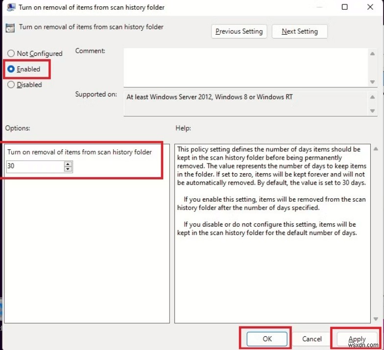 คำแนะนำทีละขั้นตอนในการล้างประวัติการป้องกันของ Microsoft Defender บน Windows11 