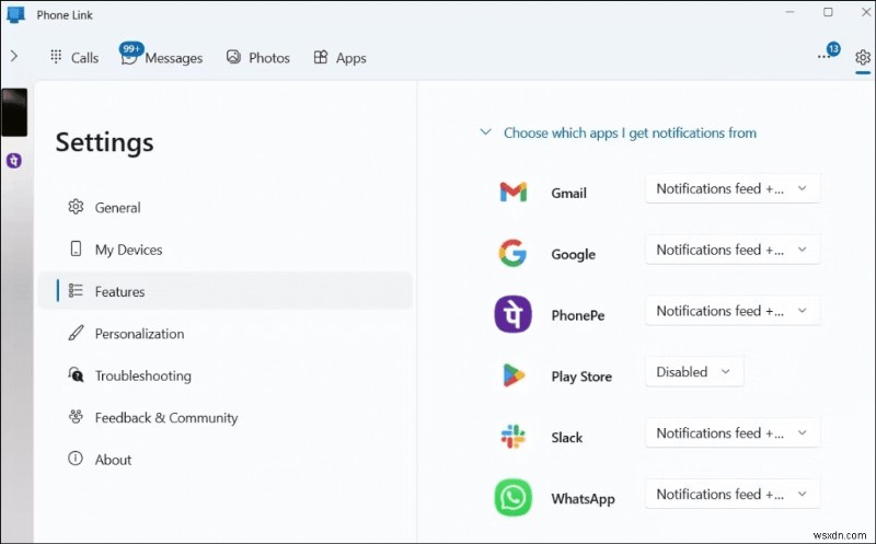 วิธีแก้ไขการแจ้งเตือนแอพ Phone Link บน Windows 11 
