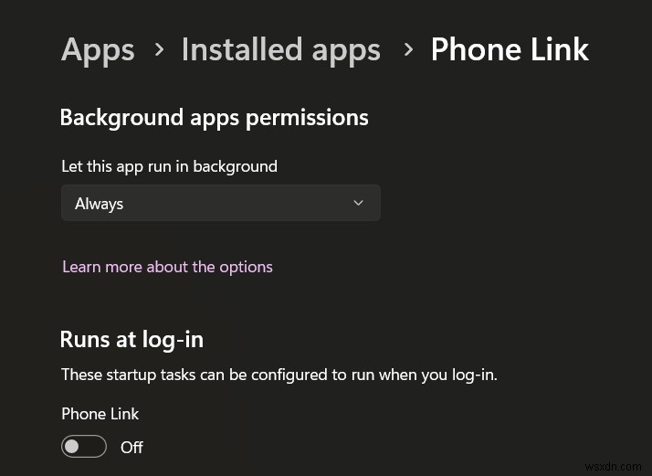 วิธีแก้ไขการแจ้งเตือนแอพ Phone Link บน Windows 11 