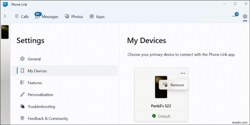 วิธีแก้ไขการแจ้งเตือนแอพ Phone Link บน Windows 11 