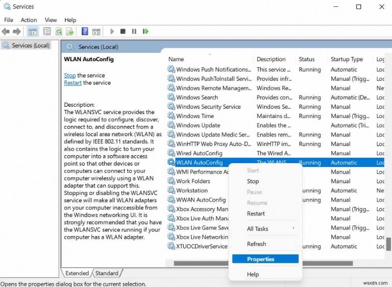 แก้ไขข้อผิดพลาดบริการ Windows ไม่สามารถเริ่ม WLAN AutoConfig ได้อย่างรวดเร็ว