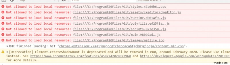 แก้ไขข้อผิดพลาด  Local Resource Not Allowed  ของ Chrome ใน Windows 11 
